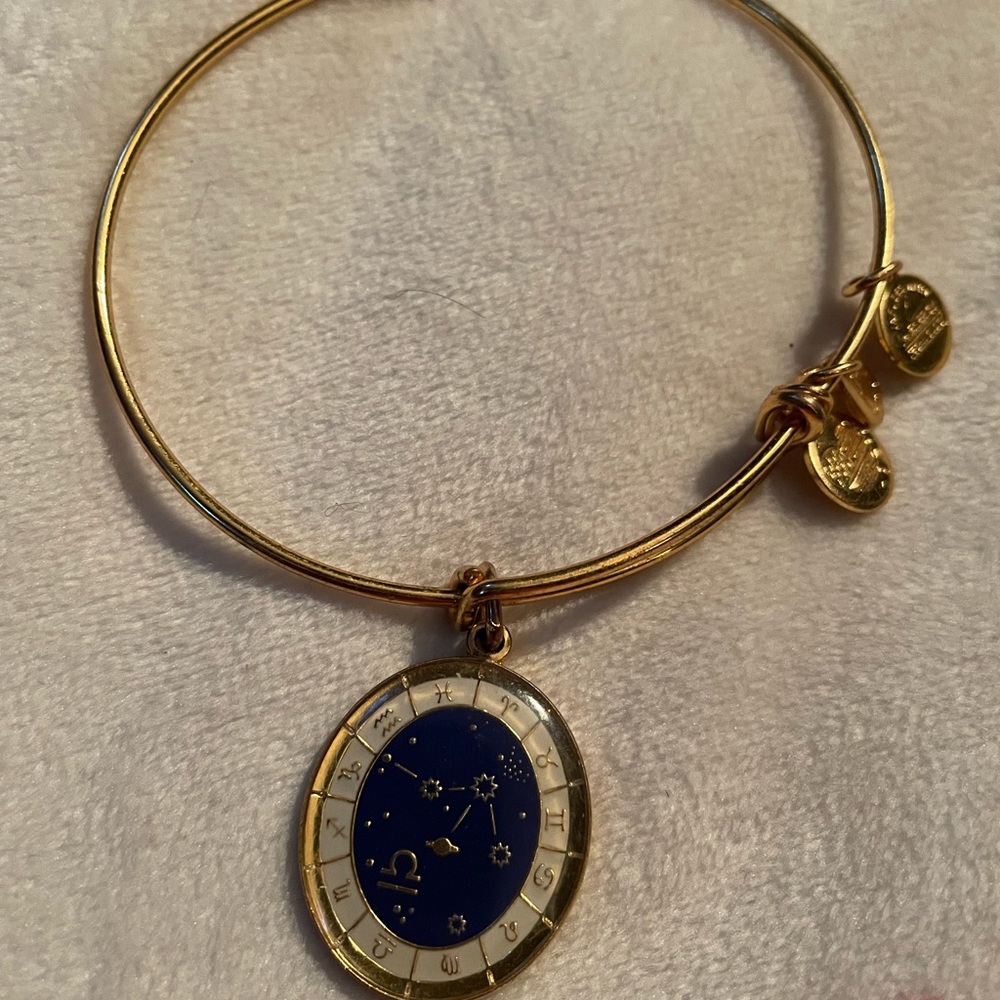 Alex and Ani Gold Libra Bracelet